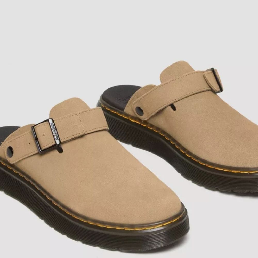 Dr. Martens Carlson Suede Casual Slingback Mules